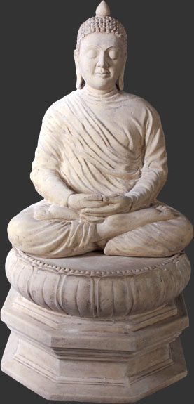 Divine Buddha on Lotus Leaf