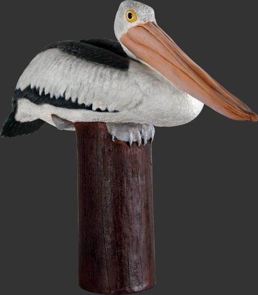 Pelican On Post / Fiberglass