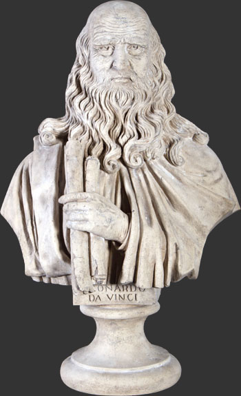 Leonardo Da Vinci Bust