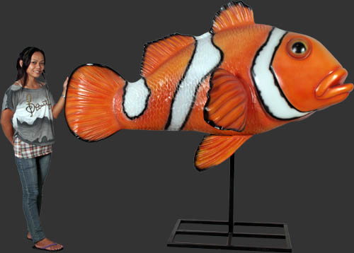 Clownfish On Metal Stand