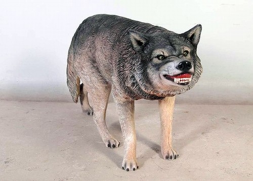 Fiberglass Wolf
