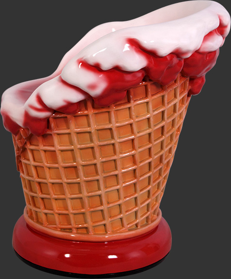 Ice Cream Chair - Strawberry - Click Image to Close
