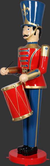 Toy Soldier with Drum 9ft.