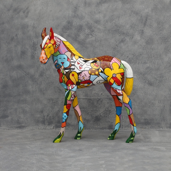 Popart Foal - Click Image to Close
