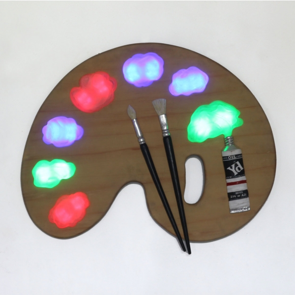 Painter Palette with LED