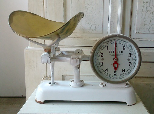 Antique Infant Scale