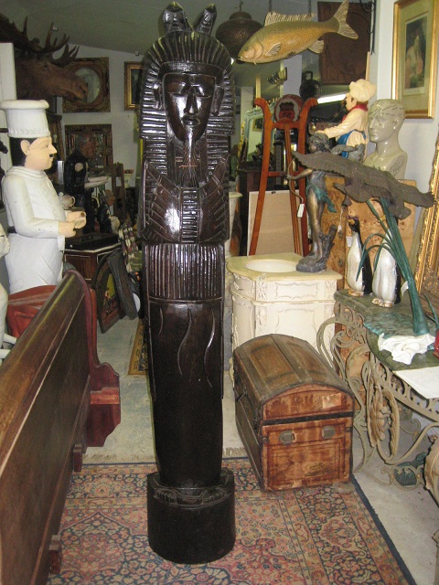 Wooden Pharaoh 6 ft discounted - Click Image to Close