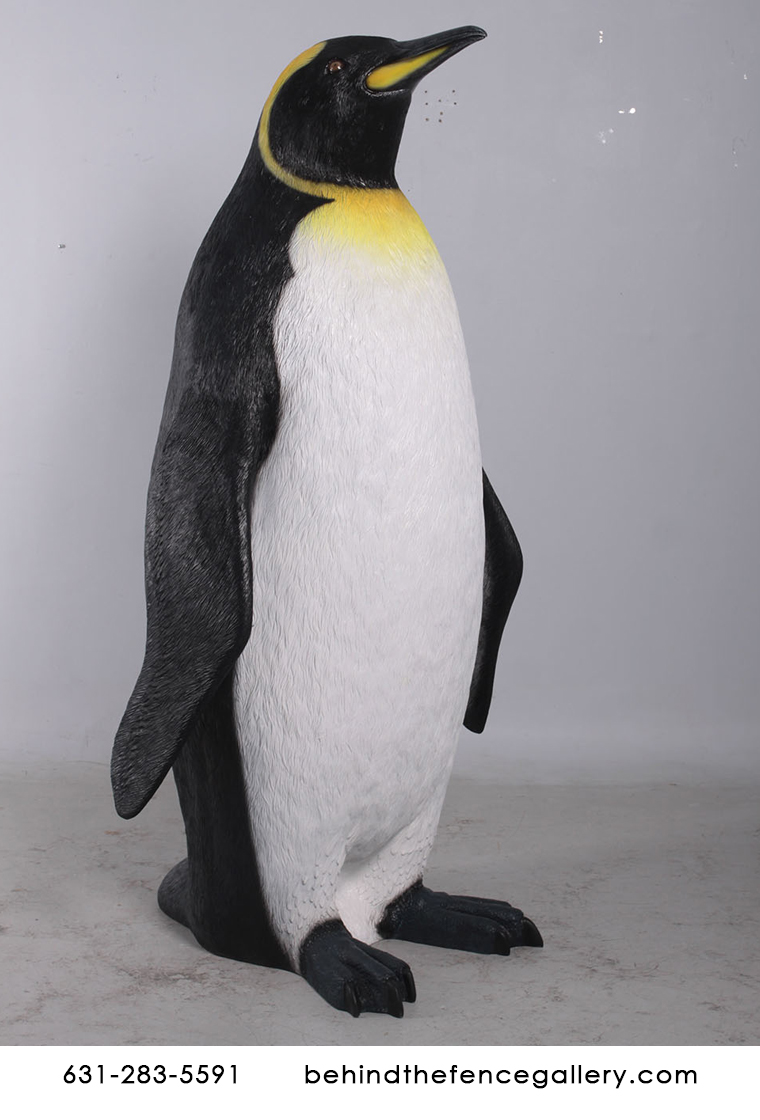 Giant King Penguin Larger than Life 6ft Statue
