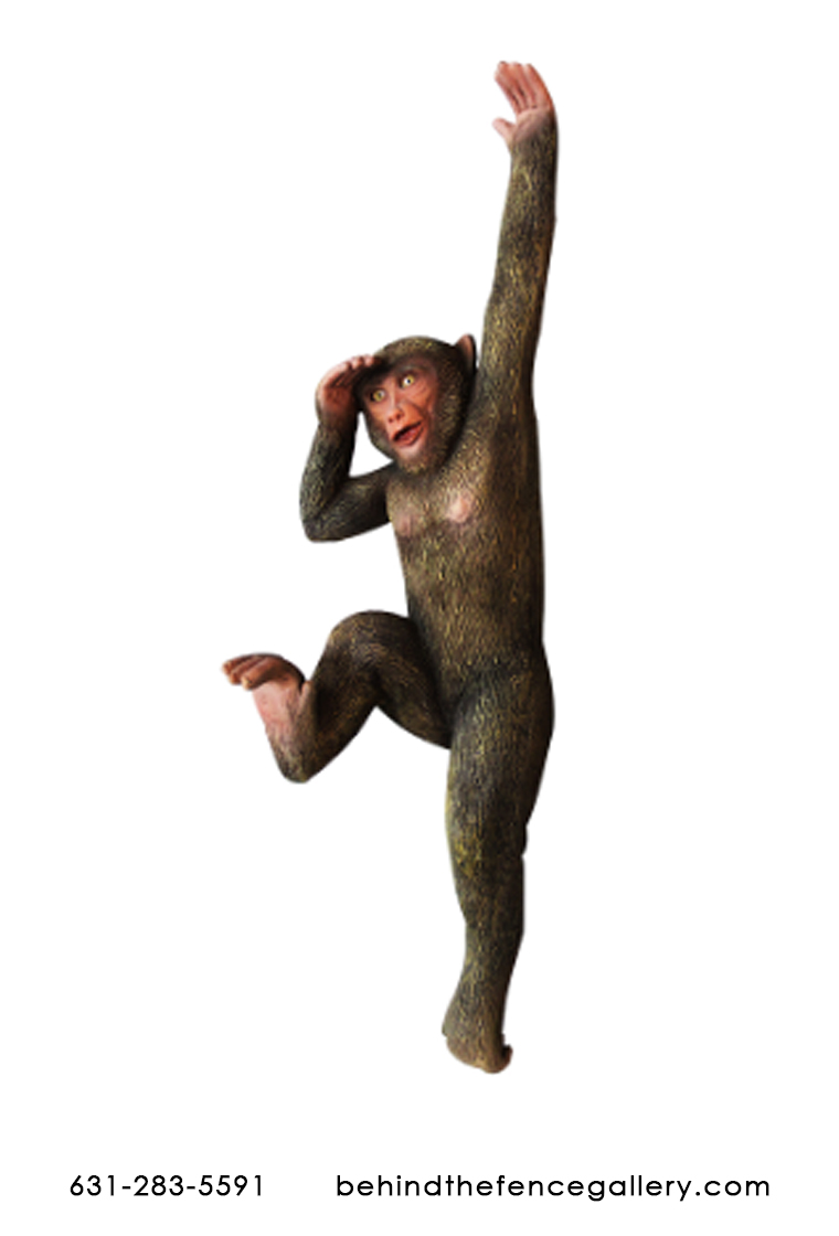 Hanging Marquee Monkey Statue