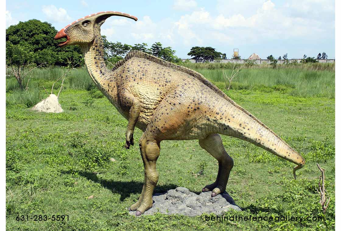 Parasaurolophus Statue