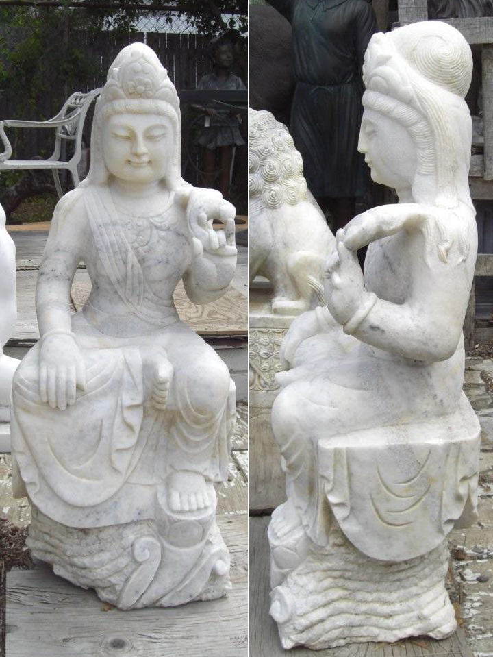 Marble Stone Buddha Statue