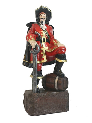 Admiral Pirate Statue