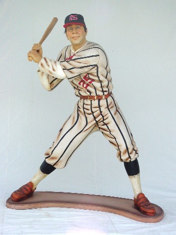 Baseball Player 36" Statue