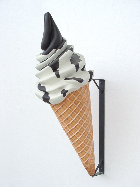Ice Cream on Cone Choco Sundae Hanging