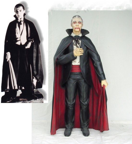 Dracula Life-Sized Fiberglass Statue