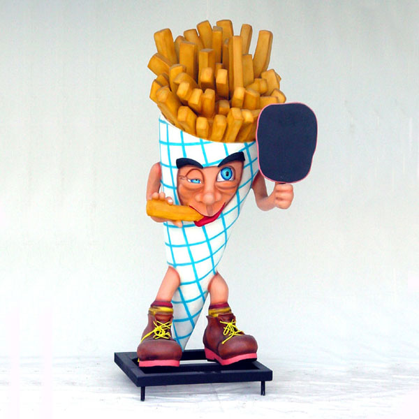 French Fries Man 6 ft.
