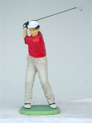 Golfer Statue 3 ft.