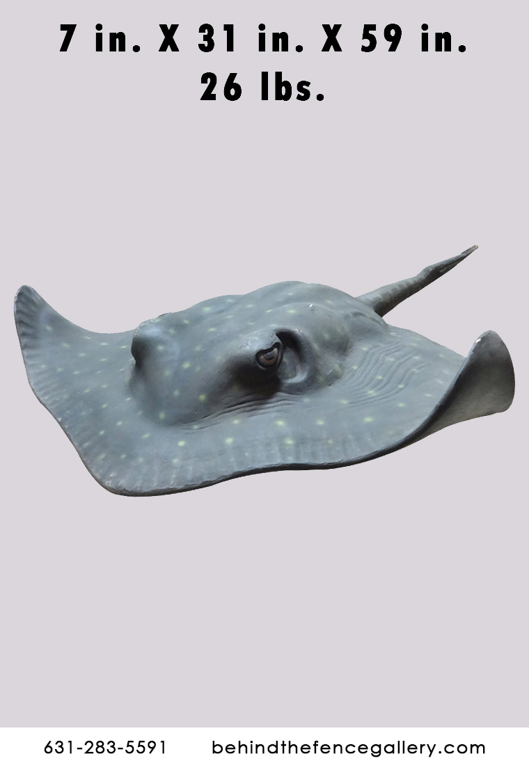 Sting Ray Statue - Click Image to Close