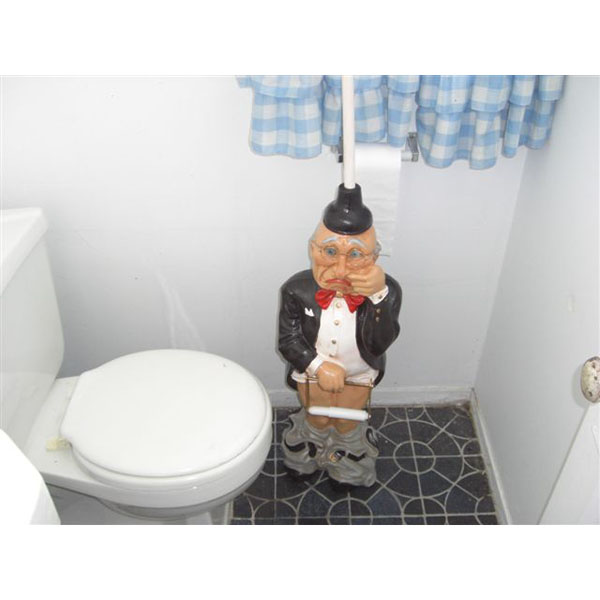 Funny Toilet Tissue Man