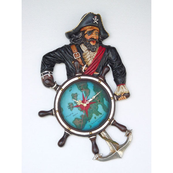 Pirate Clock - Click Image to Close