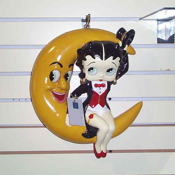 Betty Boop on the Moon
