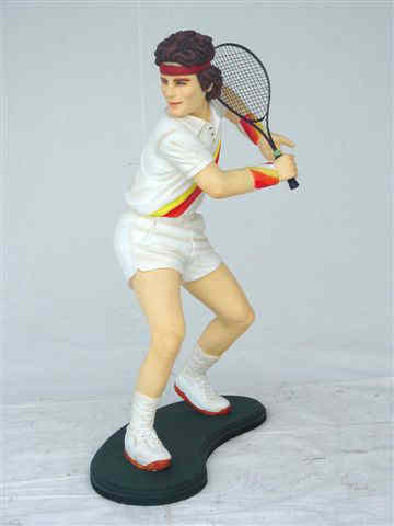 Tennis Player Statue 6 ft