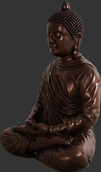 Divine Buddha in Bronze Finish