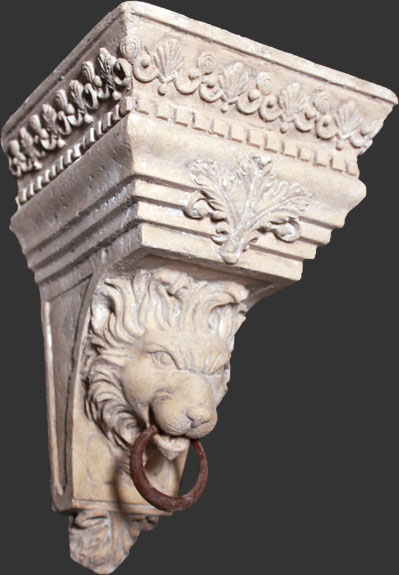 Lion Wall Bracket - Click Image to Close