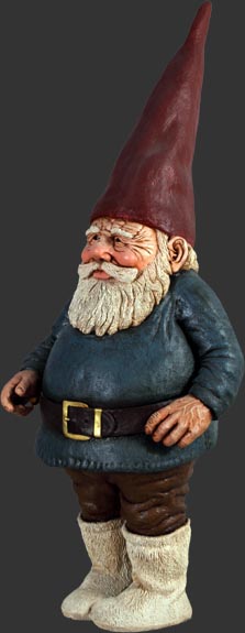 Gnome Male Statue / Fiberglass - Click Image to Close