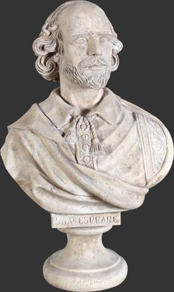 William Shakespeare Bust - Click Image to Close