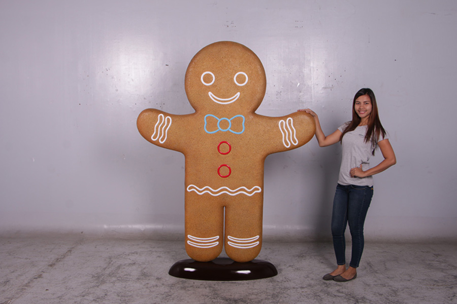 Gingerbread Man 6ft. - Click Image to Close