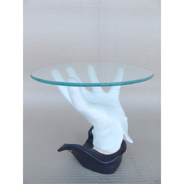 Display Hand with glass top