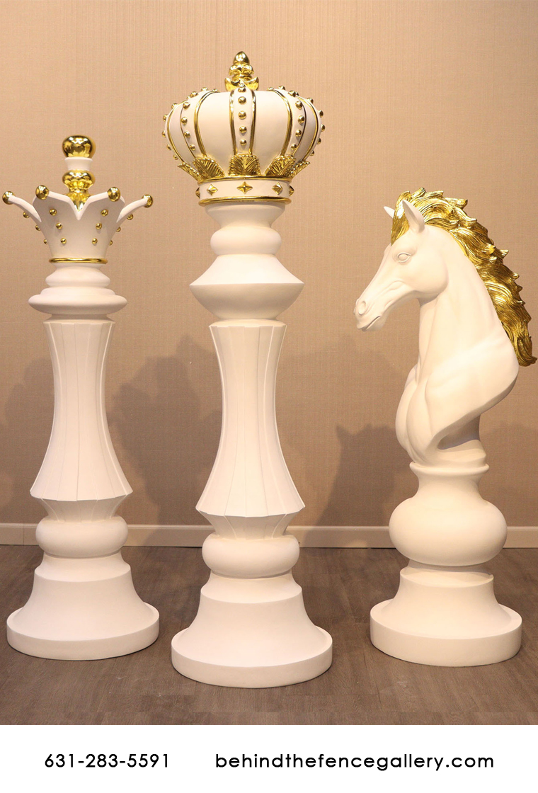 (image for) Chess Queen Statue