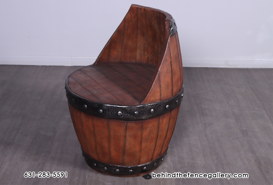 (image for) Barrel Chair with Back