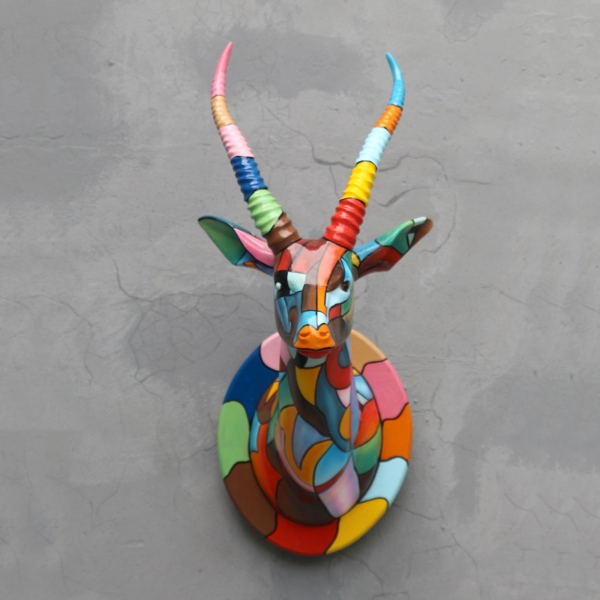 Pop Gazelle Head - Click Image to Close