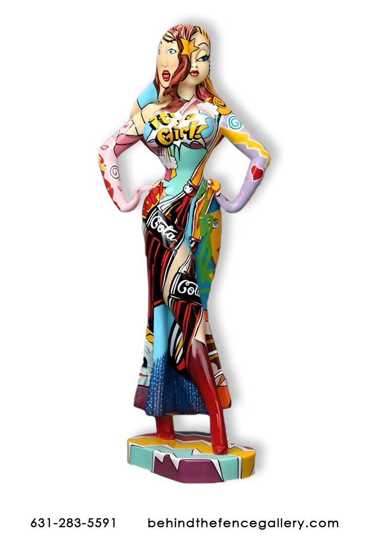 Pop Art Life Size Jessica Statue