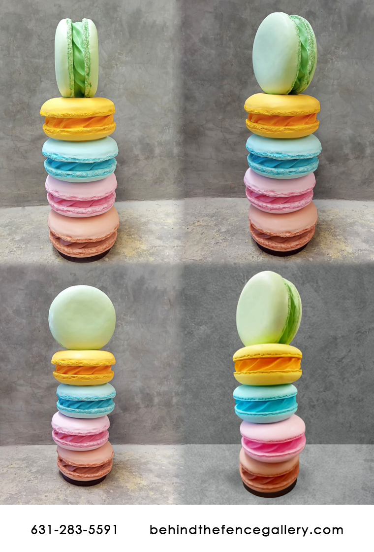 Macaroon Tower Statue