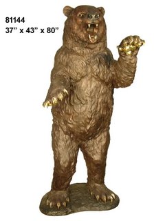 Bronze Kodiak Bear