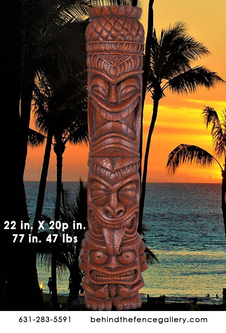 Grand Tiki Totem Statue