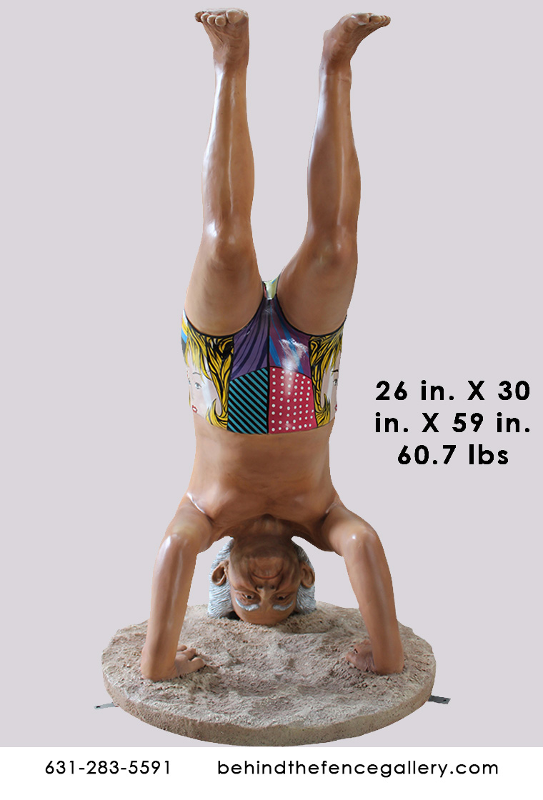 (image for) Davin Gurion Headstand Statue (LARGE)