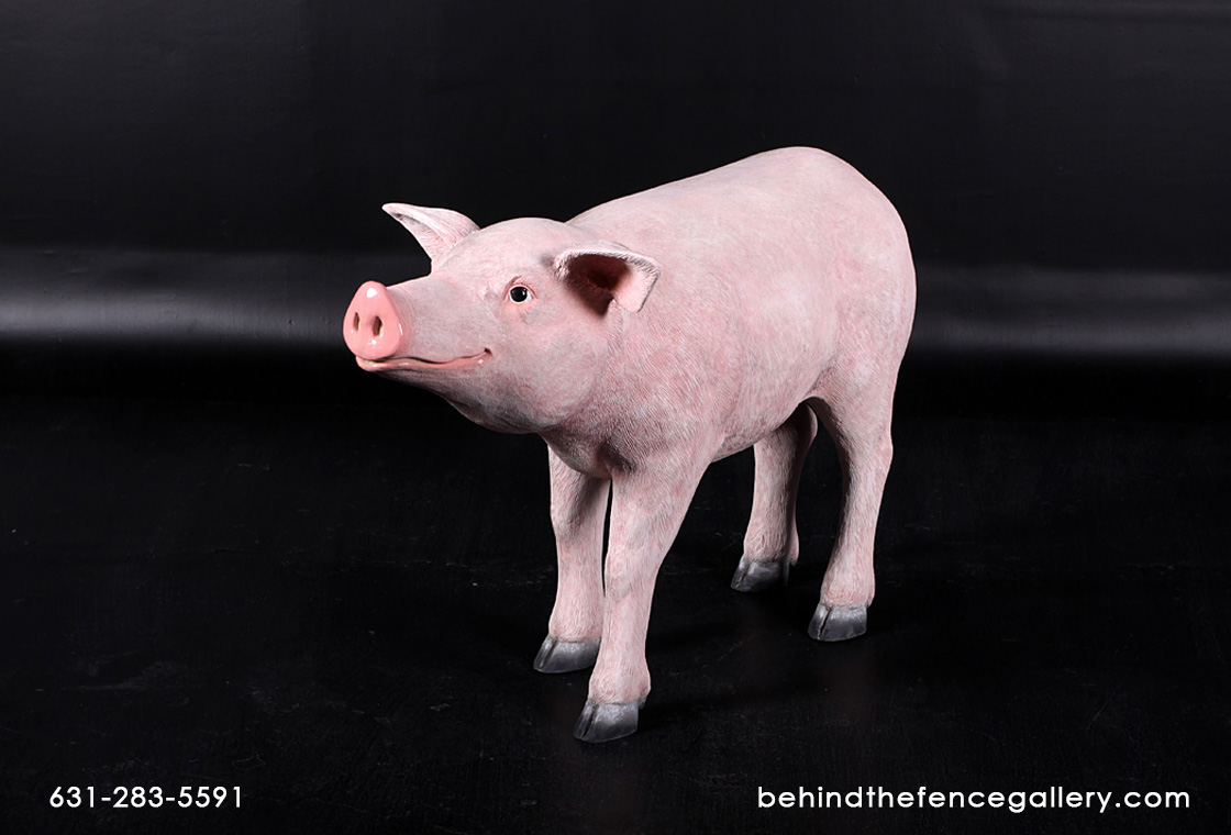 Medium Pig Statue