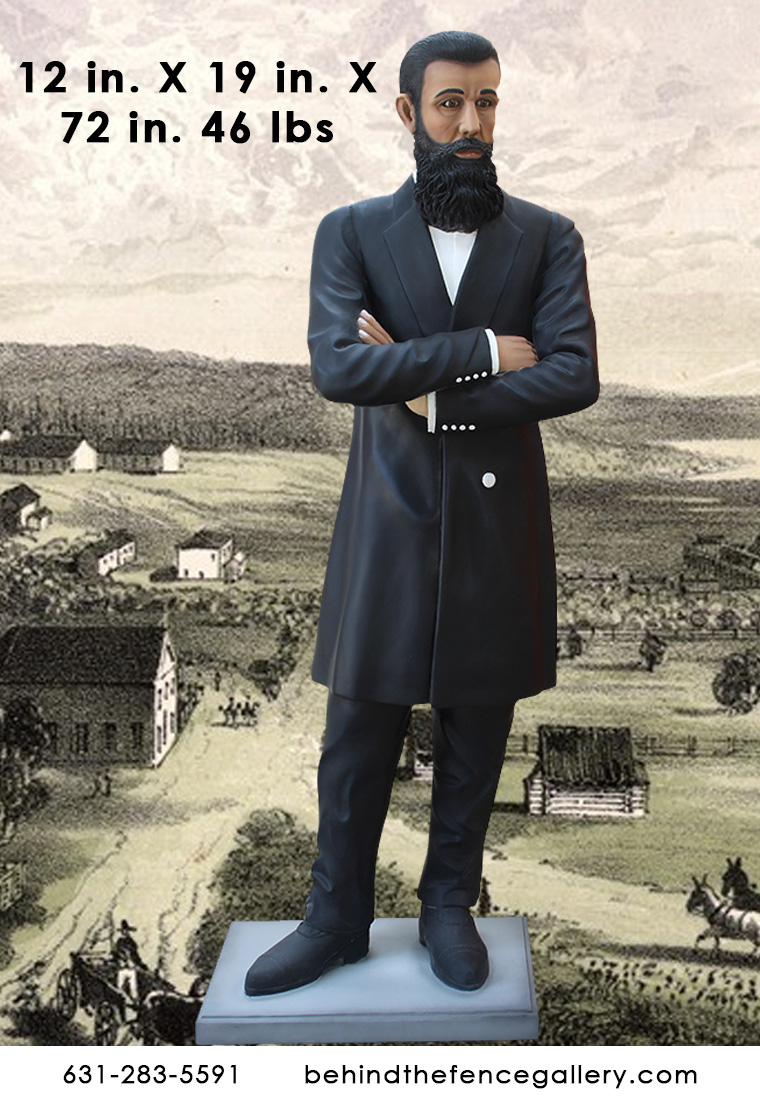 Herzl Standing Statue