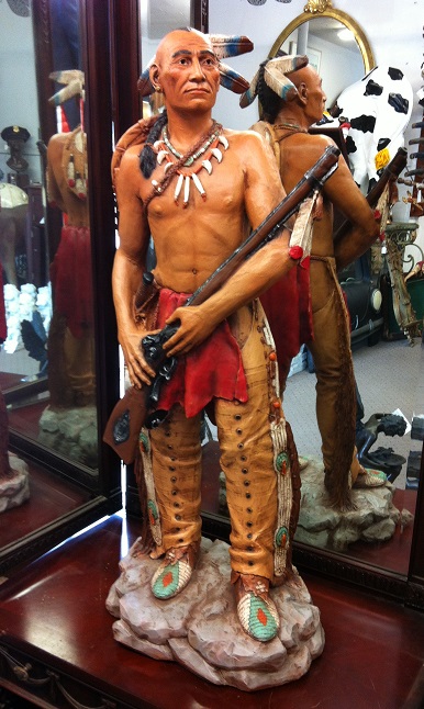 Indian with Rifle 3 ft.