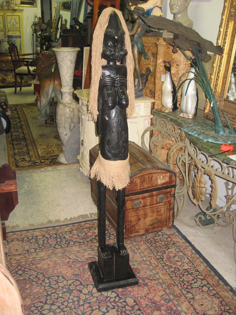 Primitive African Girl 6 ft - discounted - Click Image to Close