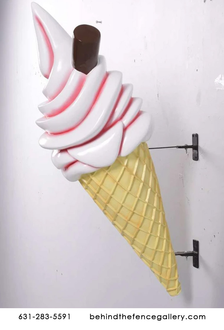 (image for) Mini Soft Serve Ice Cream Wall Mount