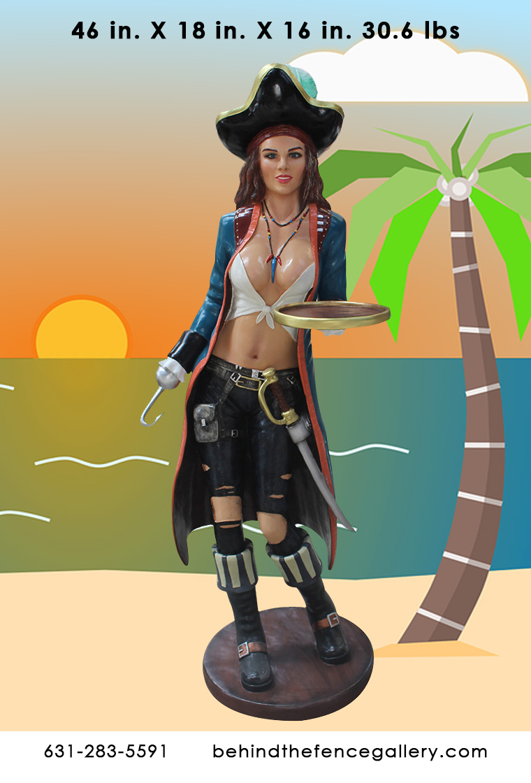 Sexy Pirate Anne Statue (3ft)