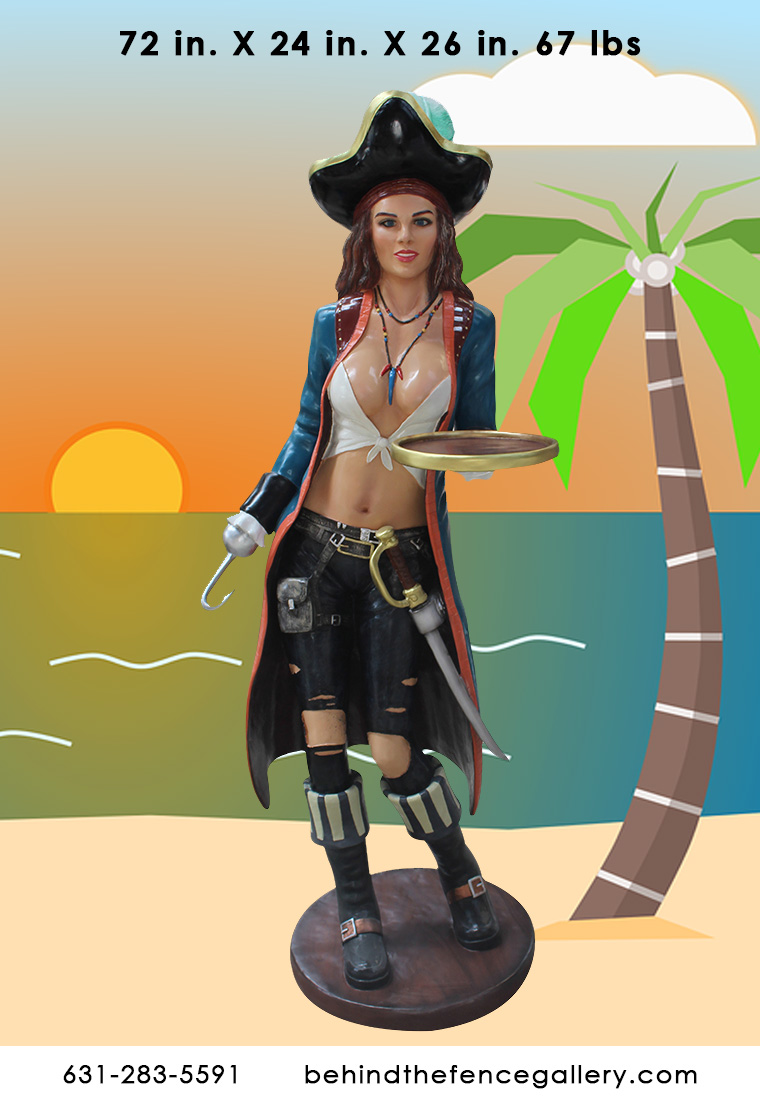 Pirate Female Sexy Anne Statue