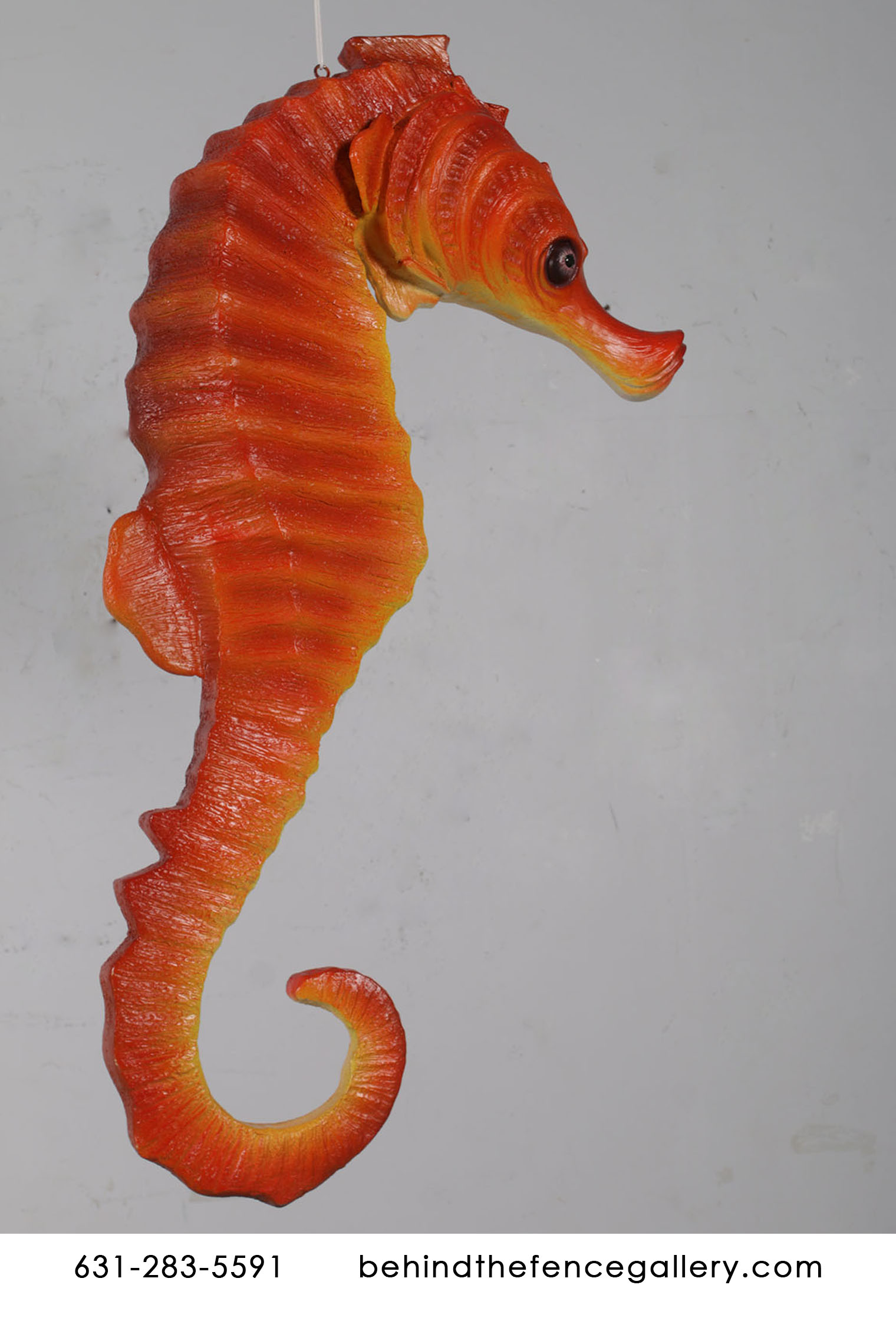 34 inch Seahorse Statue