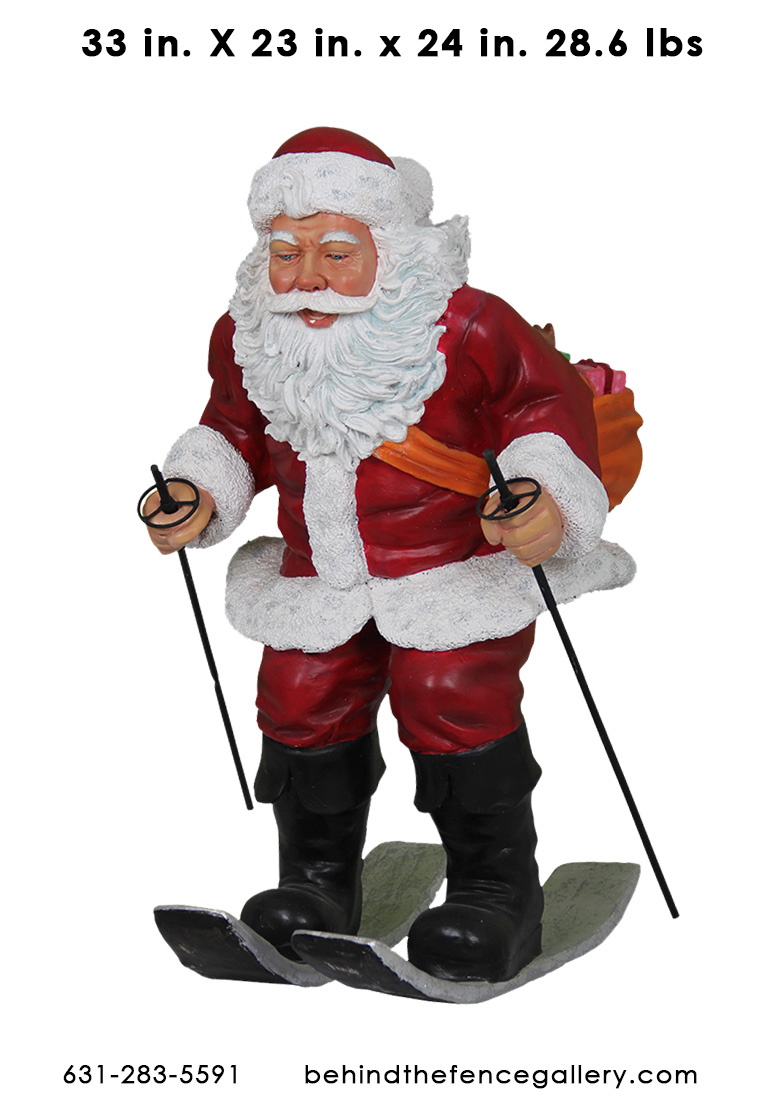 (image for) Skiing Santa