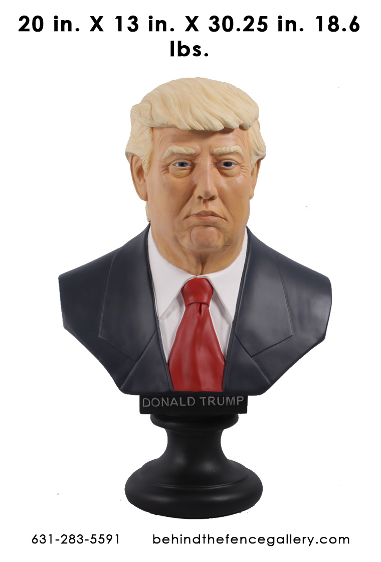 (image for) President Trump Statue Bust